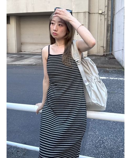 emmiロゴカップ付きパイルワンピース(508800840)｜阪急百貨店公式通販