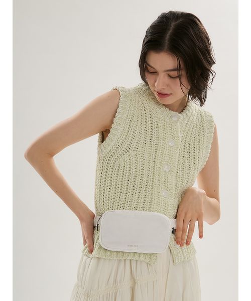 eco フリンジニットベスト(508800853)｜阪急百貨店公式通販サイト