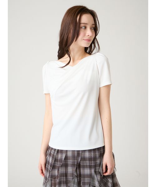 洗える】アシンメトリーカットトップス(508811429)｜阪急百貨店公式