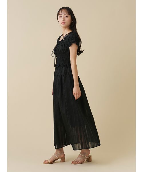 オフショルロングワンピース(508813086)｜阪急百貨店公式通販サイト
