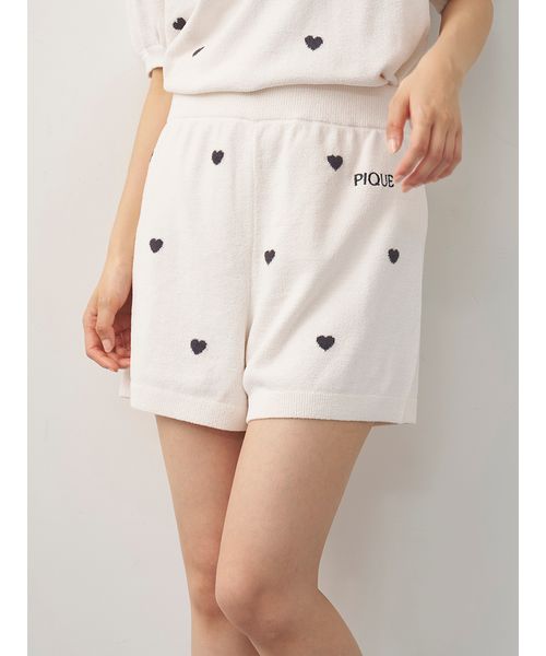 ハートロゴジャガードショートパンツ(508821214)｜阪急百貨店公式通販