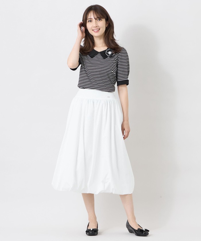 L】タフタ バルーンシルエットスカート(508819149)｜阪急百貨店公式