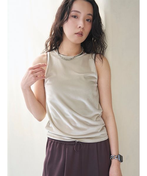 2wayベロアタンクトップ(508822944)｜阪急百貨店公式通販サイト｜阪急