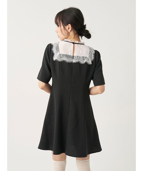 WEB限定】フレンチリボンレースカラードレス(508828050)｜阪急百貨店
