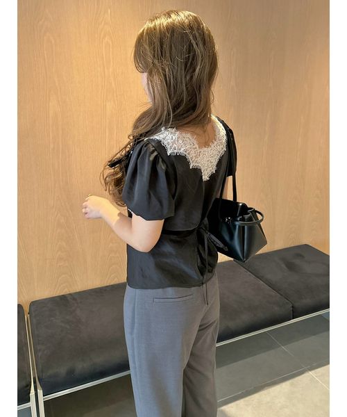 ヴィンテージレースサテントップス(508828747)｜阪急百貨店公式通販