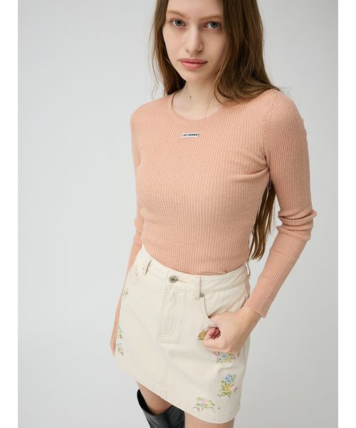 ☆新品　23区 S サイズ　アゼラメニット ライトピンク系 32サイズ セミシアーラメニットトップス(508846597)｜阪急百貨店公式通販サイト