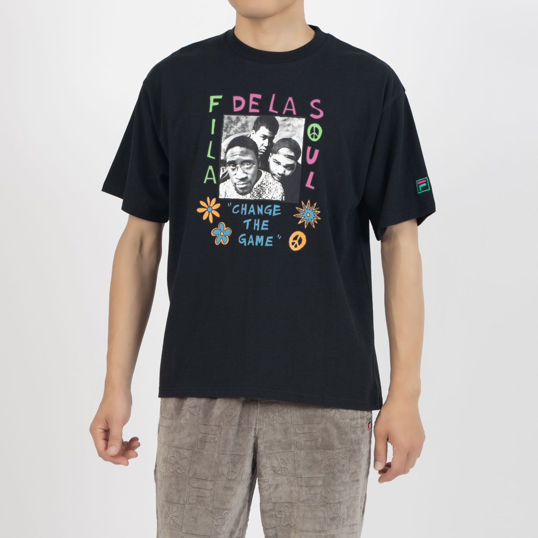 DE LA SOUL×FILA PHOTO TEE / デラソウル×フィラ フォ(508841836
