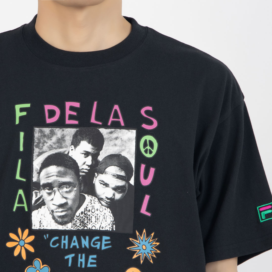 DE LA SOUL×FILA PHOTO TEE / デラソウル×フィラ フォ(508841836