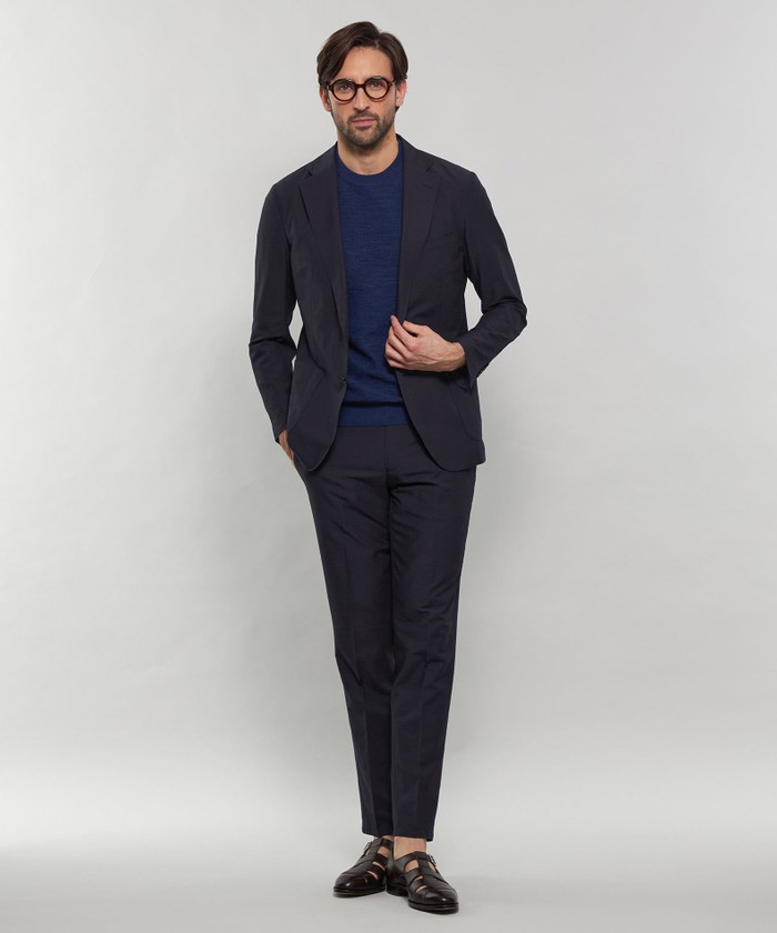 BREASY JACKET】DOT AIR シアサッカーセットアップパンツ(507932853