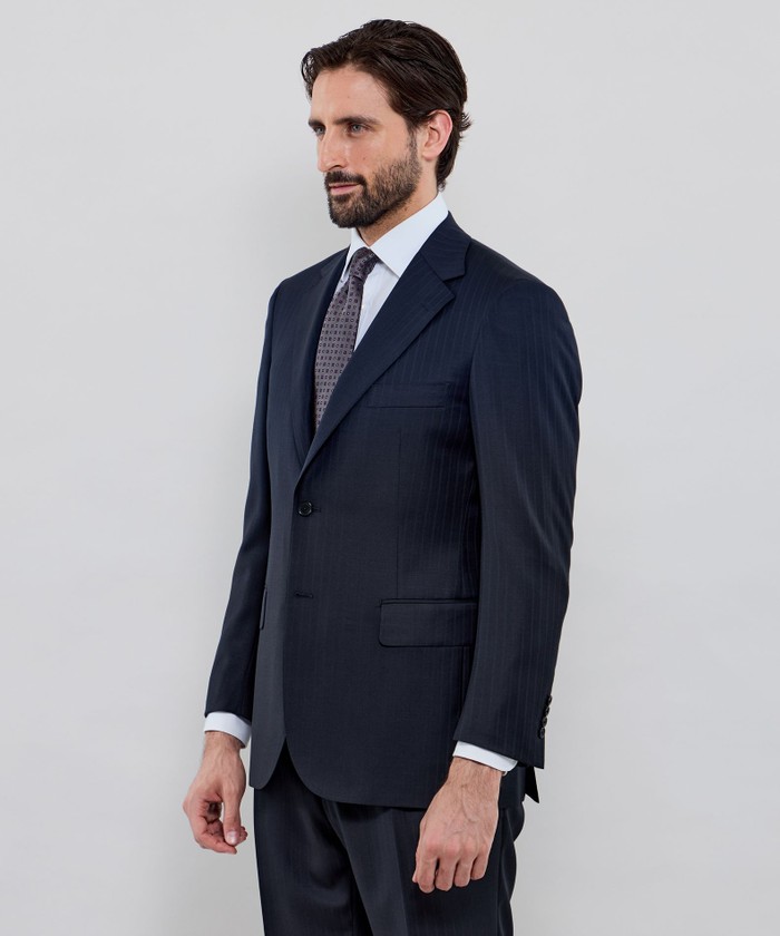 OX BRIDGE】【DORMEUIL/ドーメル】シャドーストライプスーツ(508351865