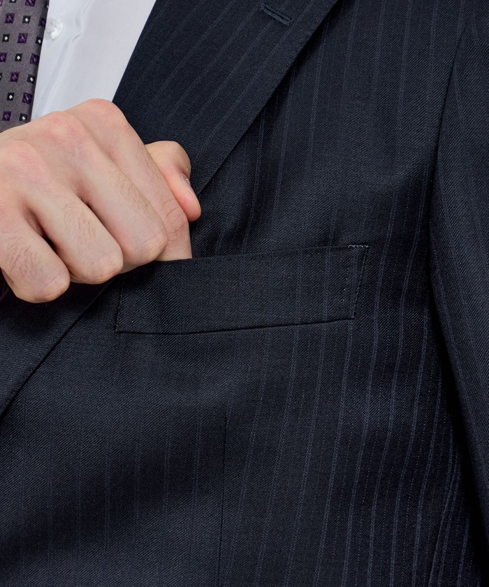OX BRIDGE】【DORMEUIL/ドーメル】シャドーストライプスーツ(508351865