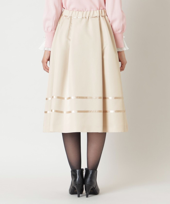 トゥー ビー シック TO BE CHIC ライトグログラン タックスカート