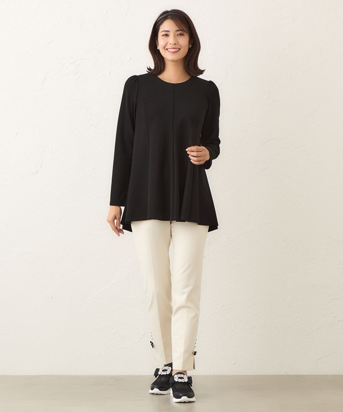 トゥー ビー シック TO BE CHIC モイストポンチ カットソーチュニック