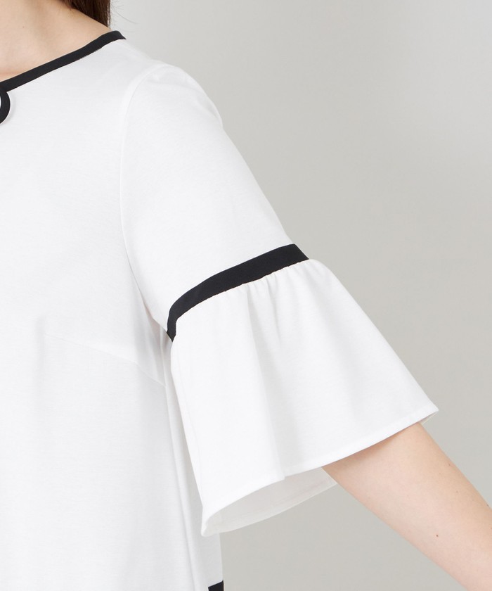 トゥー ビー シック TO BE CHIC バイカラーカットソー チュニック