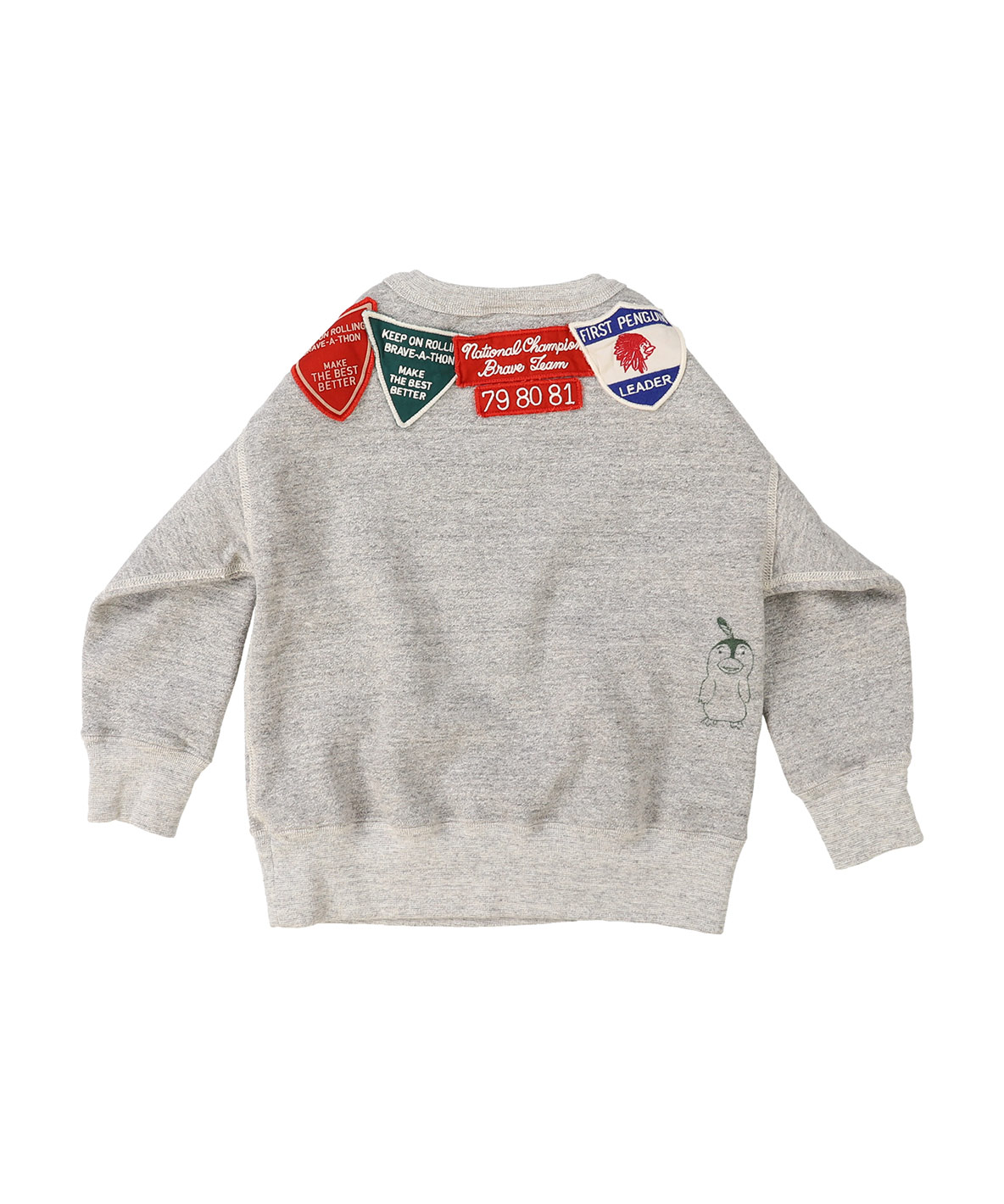 デニムダンガリー DENIM DUNGAREE NEVER Patch Swea(508853019)｜阪急