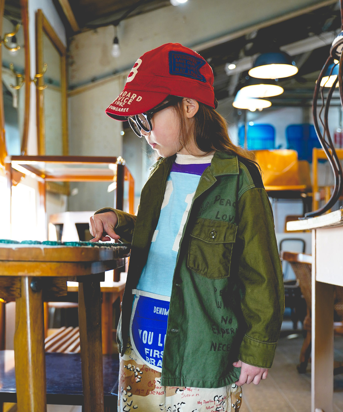 デニムダンガリー DENIM DUNGAREE Back Satin Scrib(508859329)|阪急 デニムダンガリー DENIM DUNGAREE Back Satin Scrib(508859329)|阪急