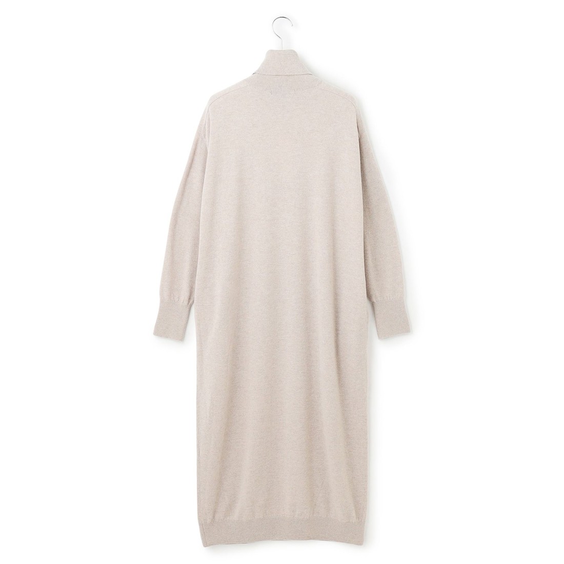 23区 【洗える】カシミヤブレンド タートルネック ニットワンピース
