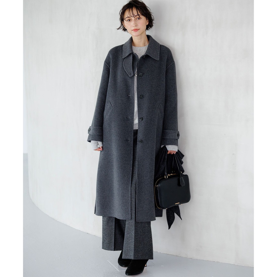 【新品、タグ付き】23区　ウールカシミヤ　トライアングル　ストール 23区 【先行予約】ピュアカシミヤ トライアングル ストール(508870163