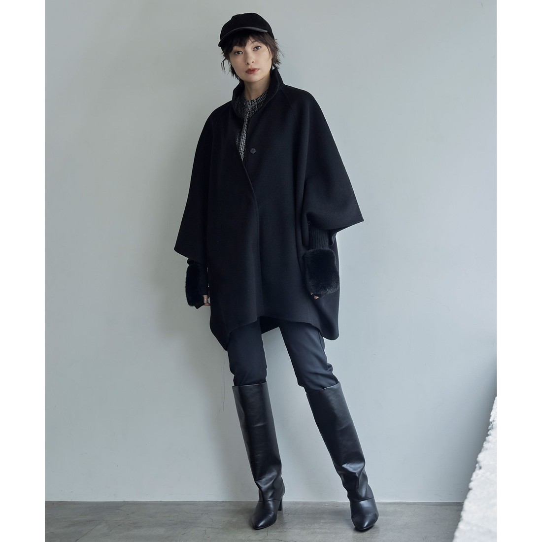 ICB WoolRever ポンチョコート(508879445)｜阪急百貨店公式通販サイト