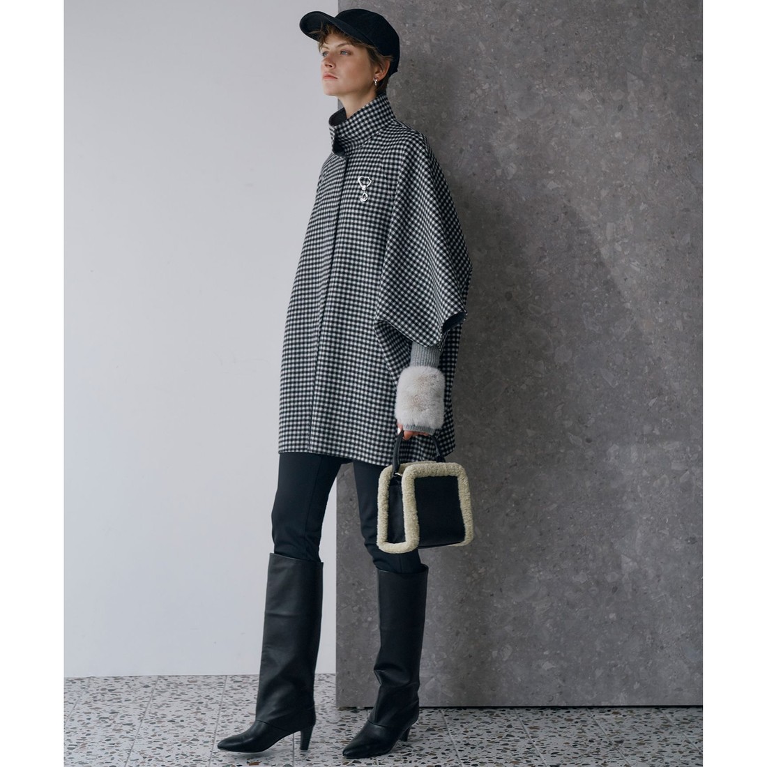 ICB WoolRever ポンチョコート(508879445)｜阪急百貨店公式通販サイト