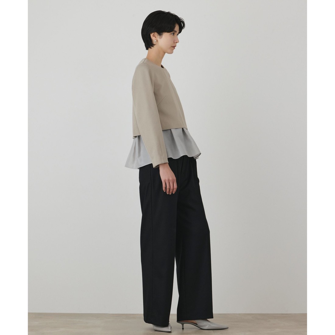 GRACE CONTINENTAL シアーフレアカットトップ(508919420)｜阪急百貨店