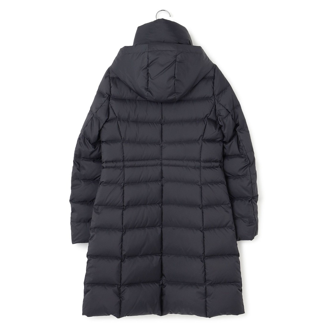 23区（大きいサイズ） 【一部予約】シレータフタ ロング ダウンコート