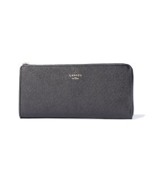 LANVIN en Bleu(BAG)(ランバンオンブルー（バッグ）)/リュクサンブール　Lファスナー長財布/ダークネイビー