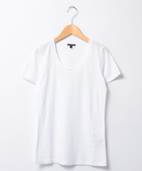 Theory(セオリー)/UネックTシャツ　STAY/JUIN2/ホワイト