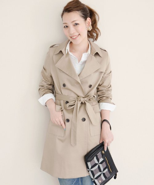 リボントレンチコート Urban Research Rosso Urban Research Rosso Magaseek