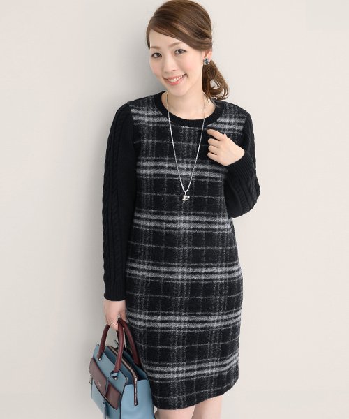 スライバーknit切替ワンピース Urban Research Rosso Urban Research Rosso Magaseek