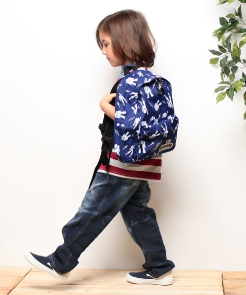 ikka kids(イッカ　キッズ)/13色展開　OUTDOOR　デイバック/ネイビー