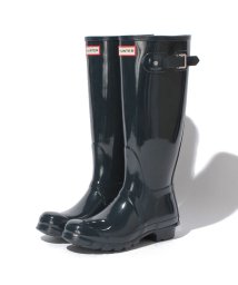 HUNTER(ハンター)/WOMENS　ORIGINAL　TALL　GLOSS/ネイビー