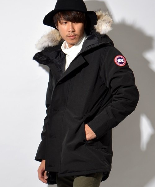 SHIPS JET BLUE(シップス　ジェットブルー)/CANADA　GOOSE　【JASPER】　ダウンジャケット■/ブラック