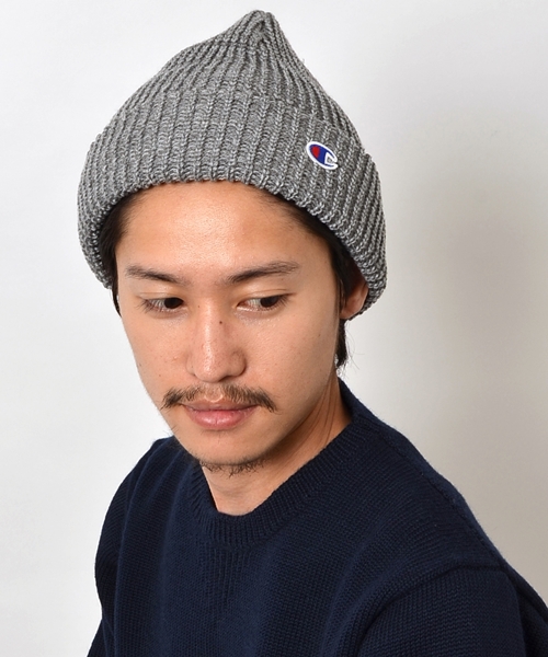 champion チャンピオン ニット帽 ニットキャップ - ニットキャップ