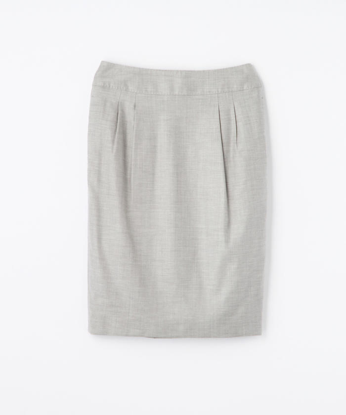 セール】ウールレーヨン タックスカート(001629334) | TOMORROWLAND  