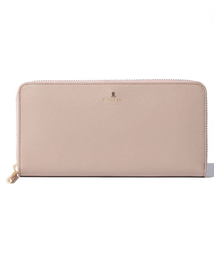 LANVIN en Bleu リュクサンブール ラウンドファスナー長財布(LB0001734 ...