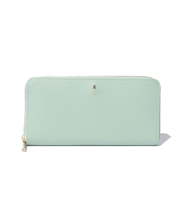 LANVIN en Bleu リュクサンブール ラウンドファスナー長財布(LB0001734 ...