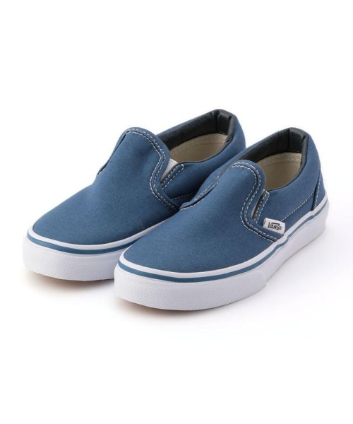 SHIPS KIDS(シップスキッズ)/VANS:CLASSIC SLIP－ON(16～21cm)/ネイビー