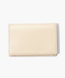 TOMORROWLAND GOODS(TOMORROWLAND GOODS)/glazing goatskin / card カードケース/オフホワイト