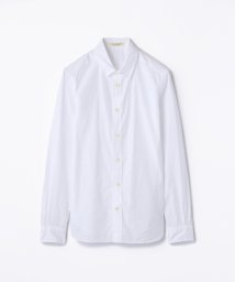 MACPHEE(MACPHEE)/コットンブロード　ワイヤーシャツ/ホワイト 