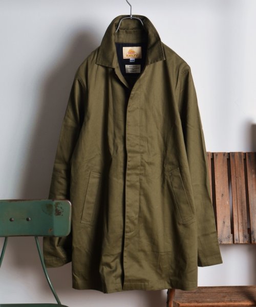 SHIPS JET BLUE(シップス　ジェットブルー)/KELTY×SHIPS GENERAL SUPPLY: 別注 コットンスプリングコート 16FW/オリーブ