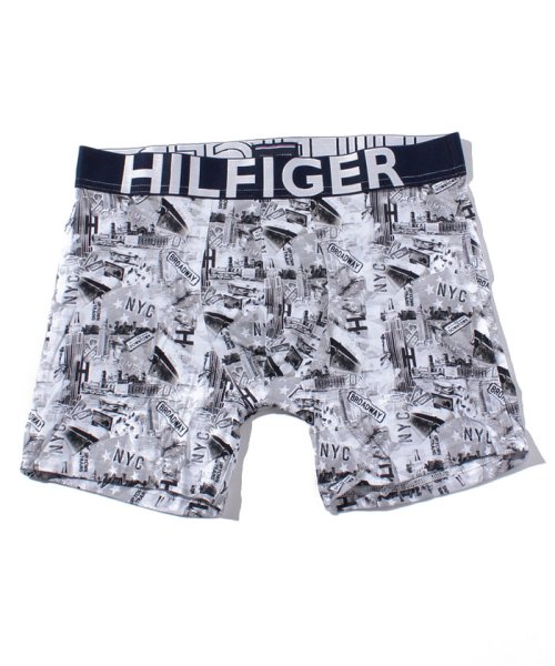 TOMMY HILFIGER(トミーヒルフィガー)/Hilfiger　boxer　brief　print/グレー