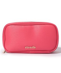 rienda(BAG)(リエンダ（バッグ）)/【rienda】Wファスナー角型ポーチ/PI