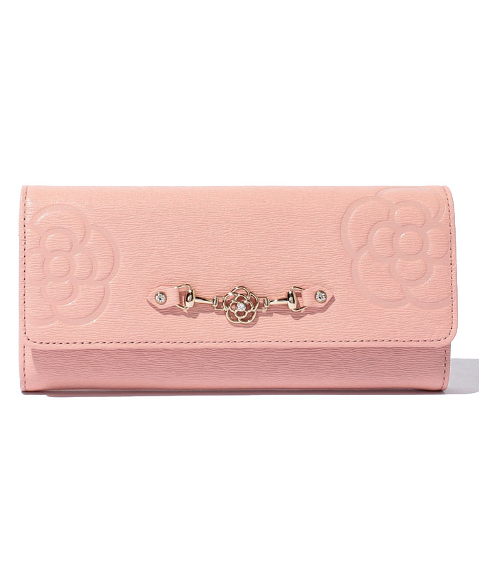 カテゴリ CLATHAS 長財布 ピンクの通販 by 主婦の不要品販売