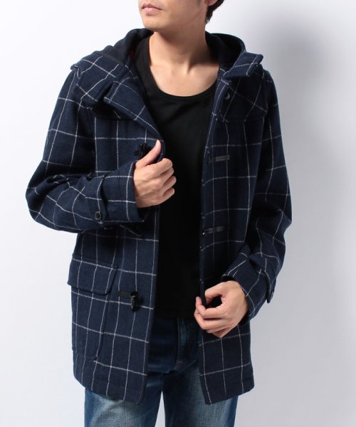 セール】【BLUE STANDARD】A/Wフェイスミドルダッフルコート(002069156) ジーンズメイト(JEANS MATE) MAGASEEK WフェイスPコート