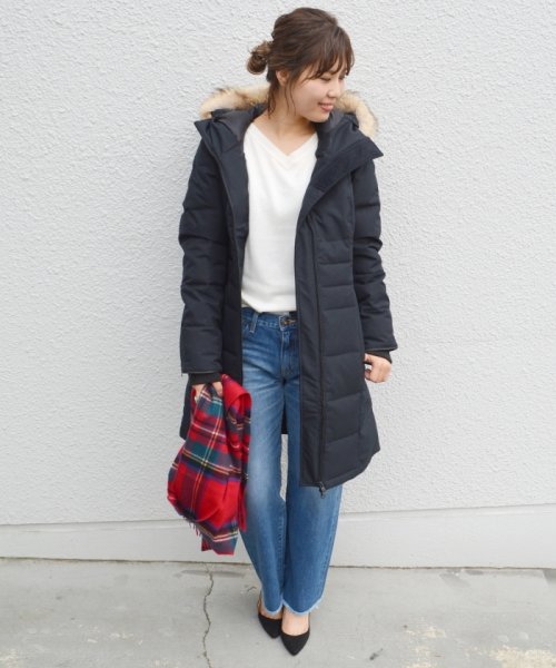 Khaju(カージュ)/CANADA GOOSE:PEMBINA/ネイビー