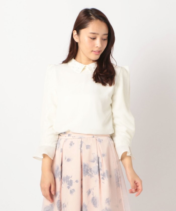 セール 56 Off 襟装飾ブラウス ミッシュマッシュ Misch Masch Magaseek