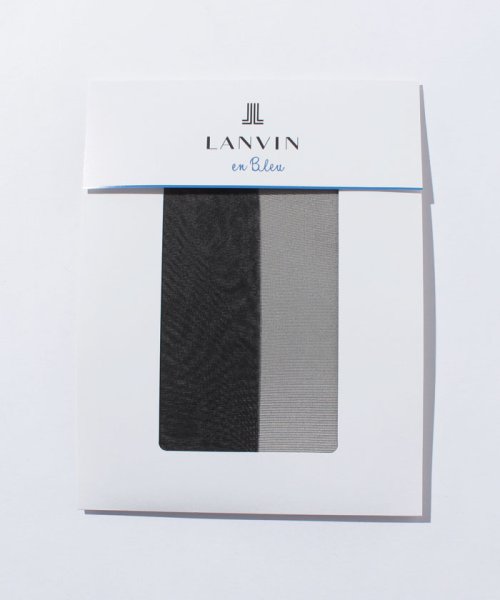 LANVIN en Bleu(ladies socks)(ランバンオンブルー（レディスソックス）)/交編パンスト（M‐L）/ソワレ