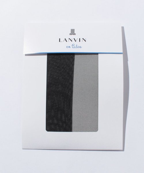 LANVIN en Bleu(ladies socks)(ランバンオンブルー（レディスソックス）)/交編パンスト（L‐LL）/ソワレ