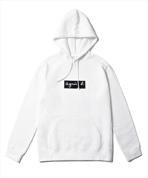 【agnes　b.　pour　ADAM　ET　ROPE’】　SWEAT　PARKA　(BOX　LOGO)